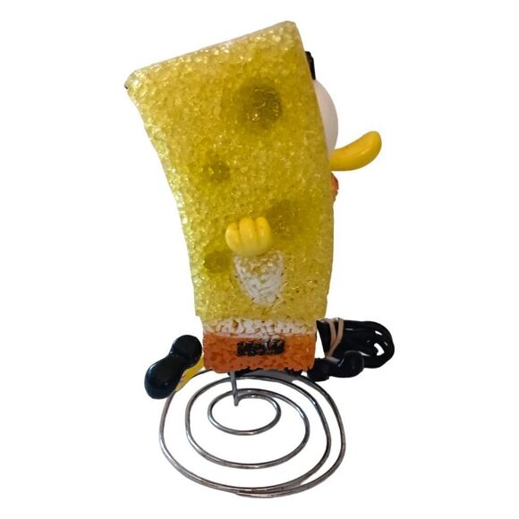 Spongebob Squarepants Lamp Light Running Bob Nickelodeon Melted Plastic Spring. - Picture 9 of 16